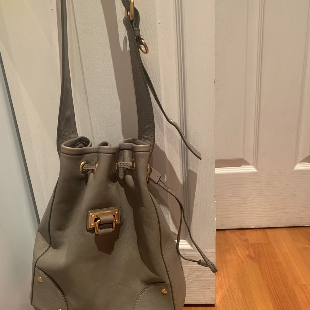 Marc by Marc Jacobs bucket bag with gold accents